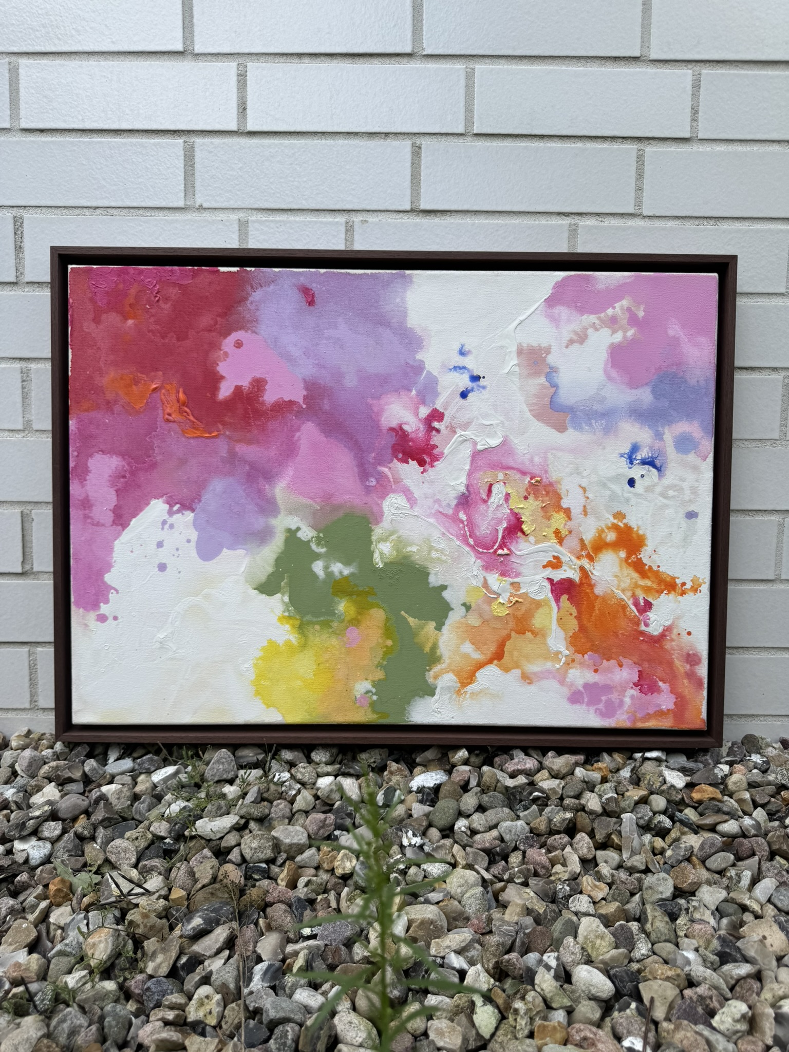 Spielraum - gelöst, 2026, Acryl auf roher Baumwollleinwand, Ansicht 10